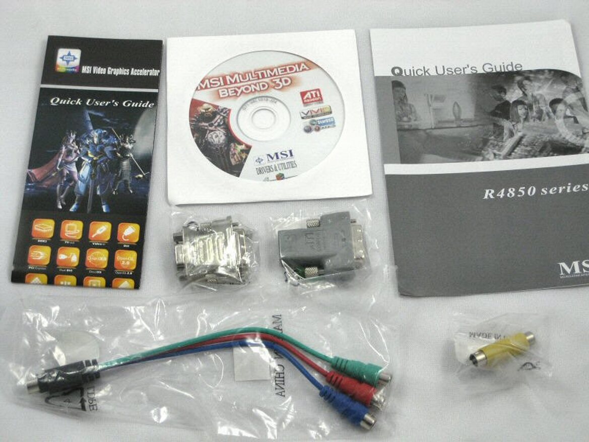 MSI R4850 512M Radeon HD 4850