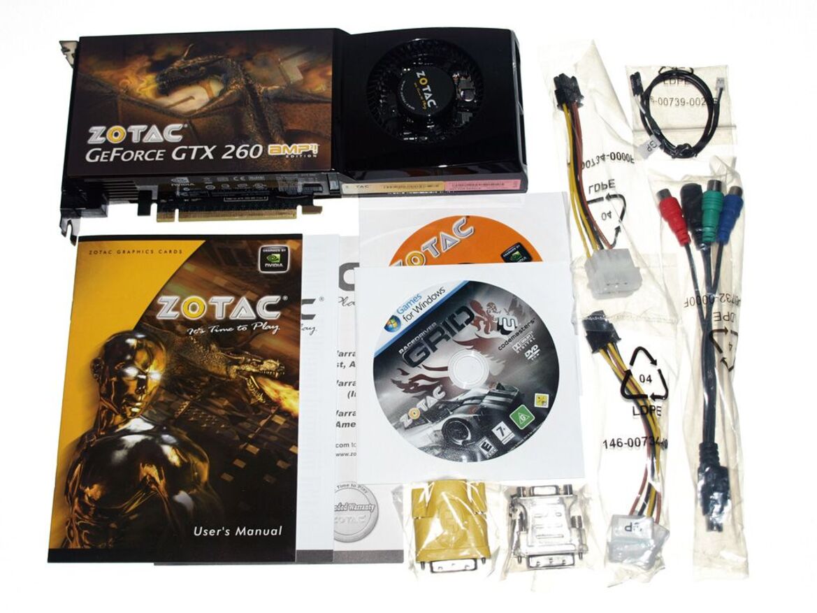 NVIDIA GeForce GTX 260 Core 216: EVGA, Zotac