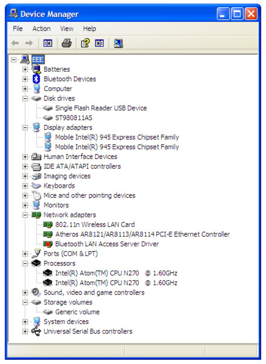Asus Eee PC 1000H Netbook