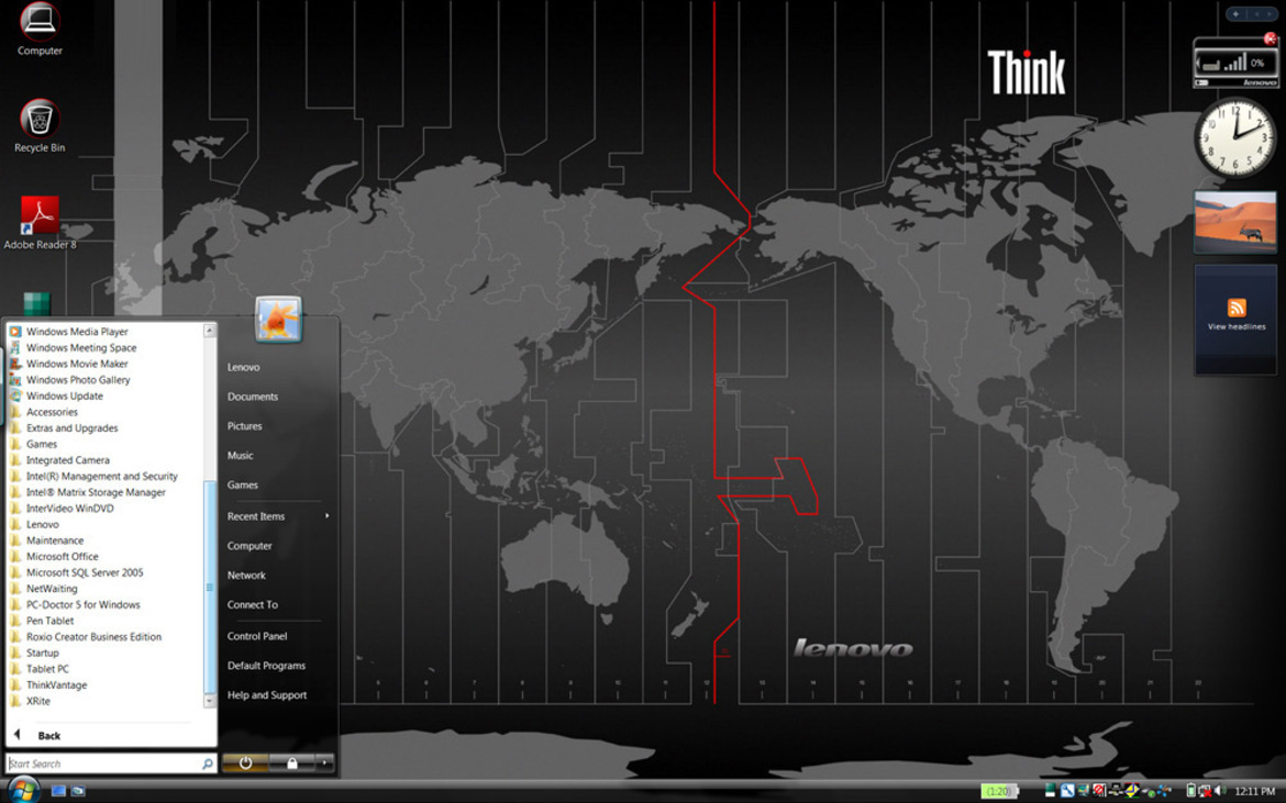 Lenovo Thinkpad W700 Mobile Workstation