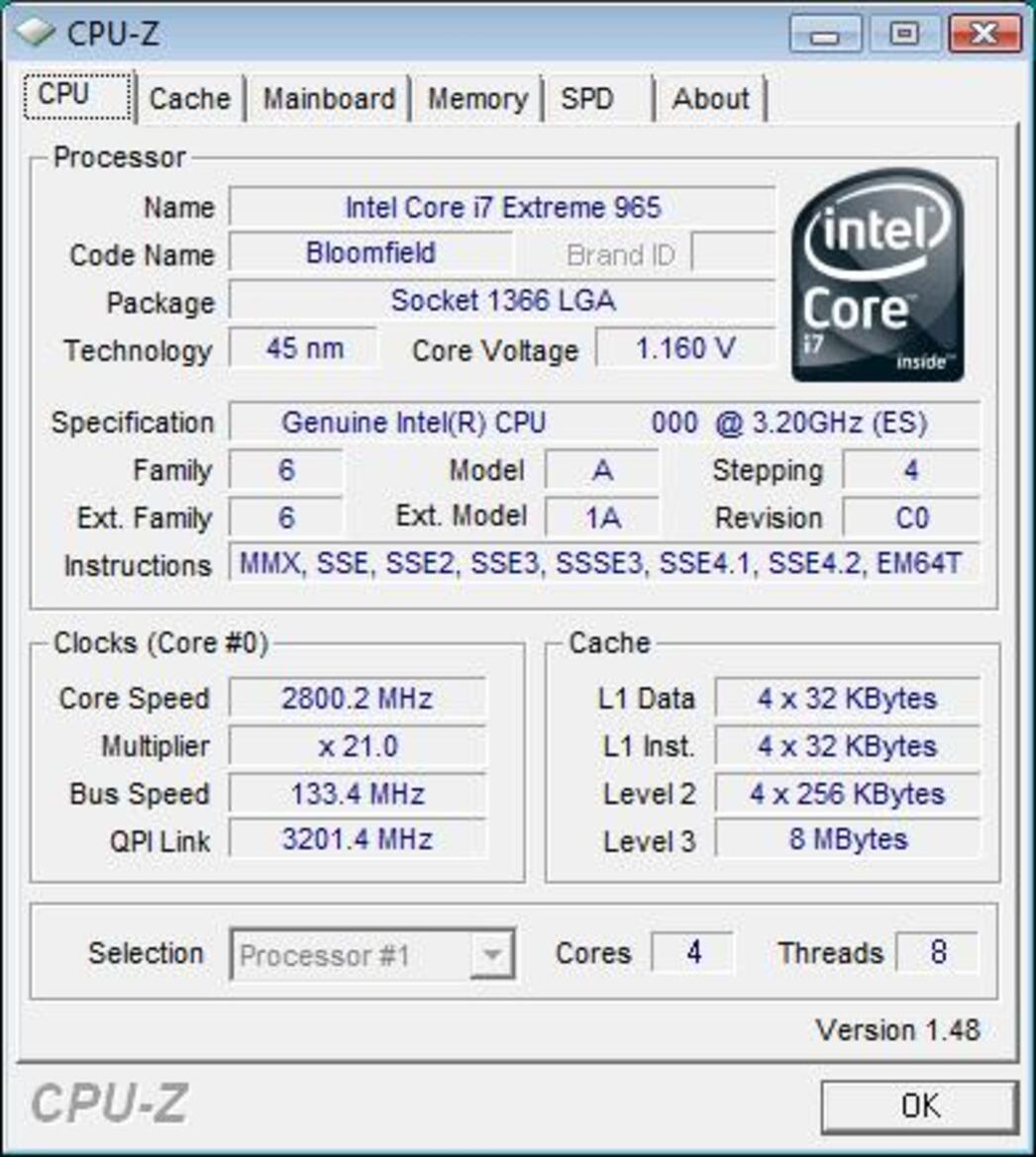 Intel Core i7 Processors: Nehalem and X58 Have Arrived