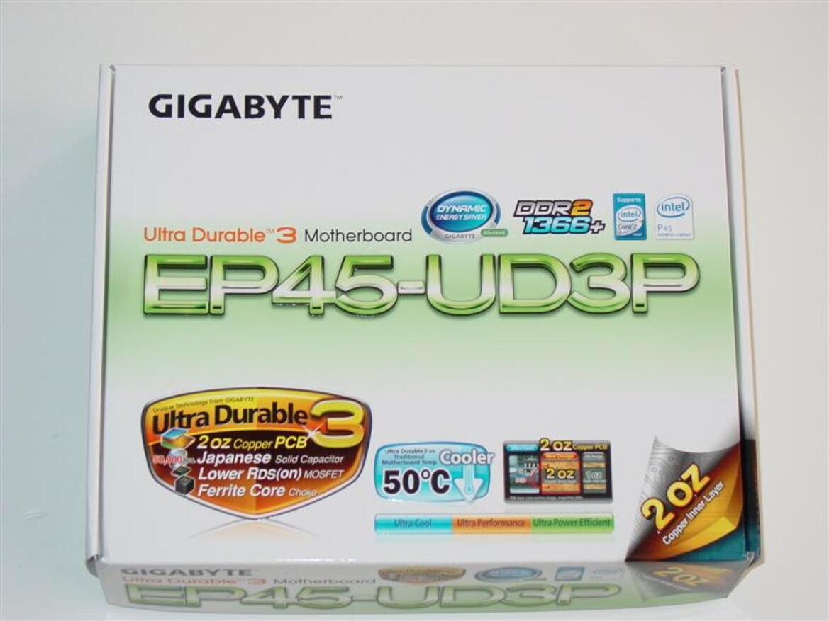 Gigabyte GA-EP45-UD3P Ultra Durable 3 Motherboard