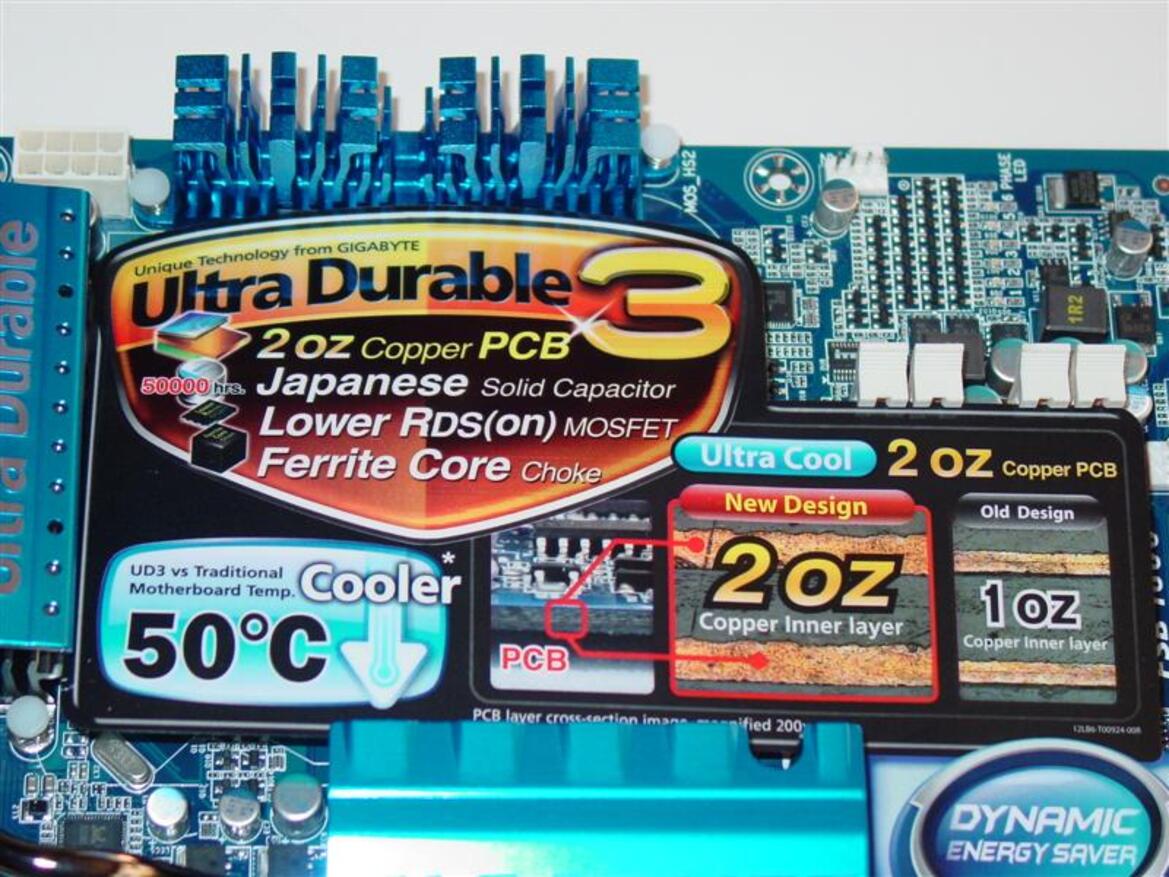 Gigabyte GA-EP45-UD3P Ultra Durable 3 Motherboard
