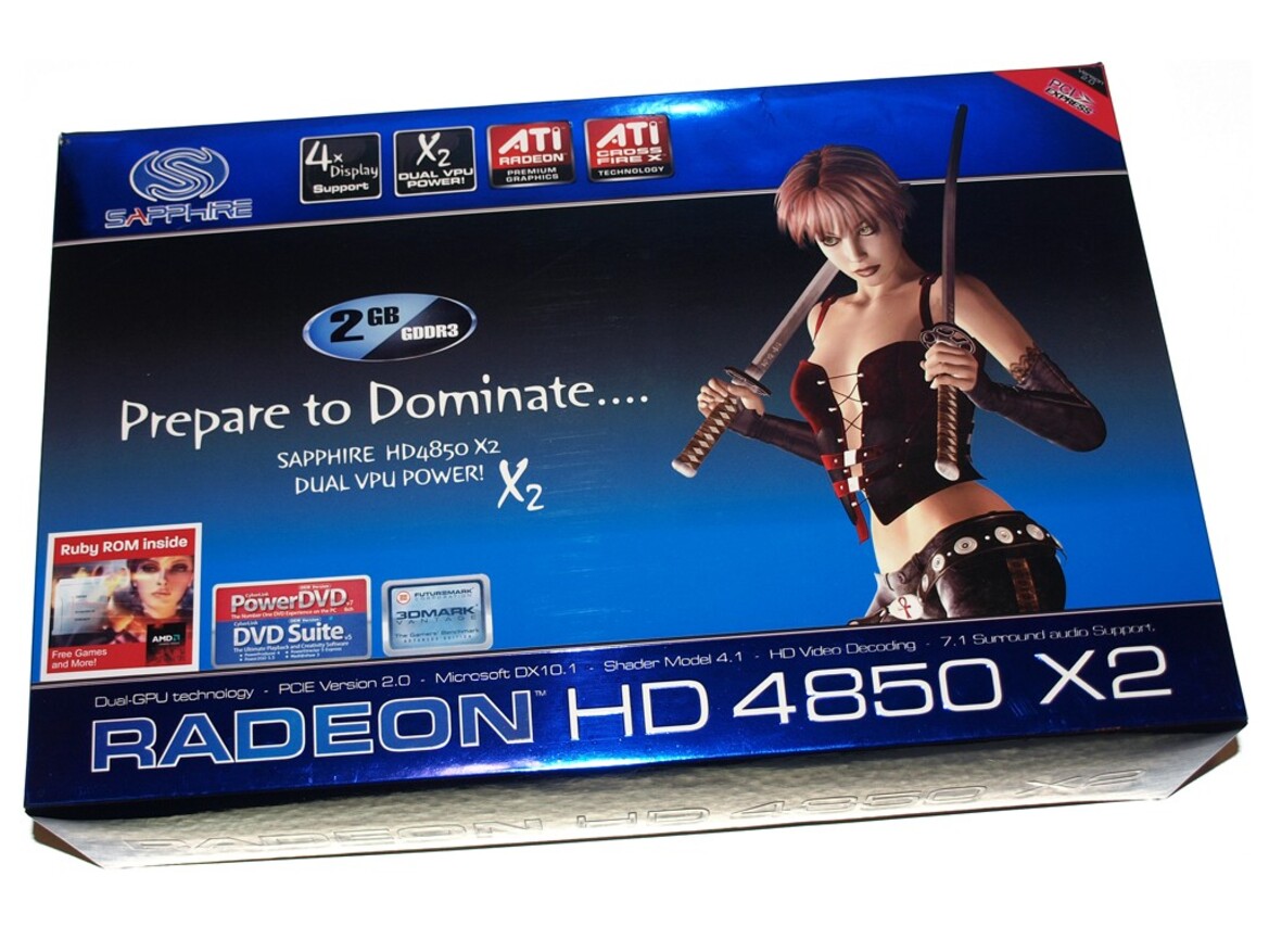 Sapphire Radeon HD 4850 X2 2G GDDR3