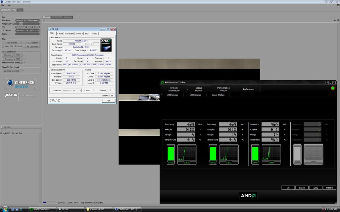 AMD Phenom II X4 810 and X3 720 BE Processors