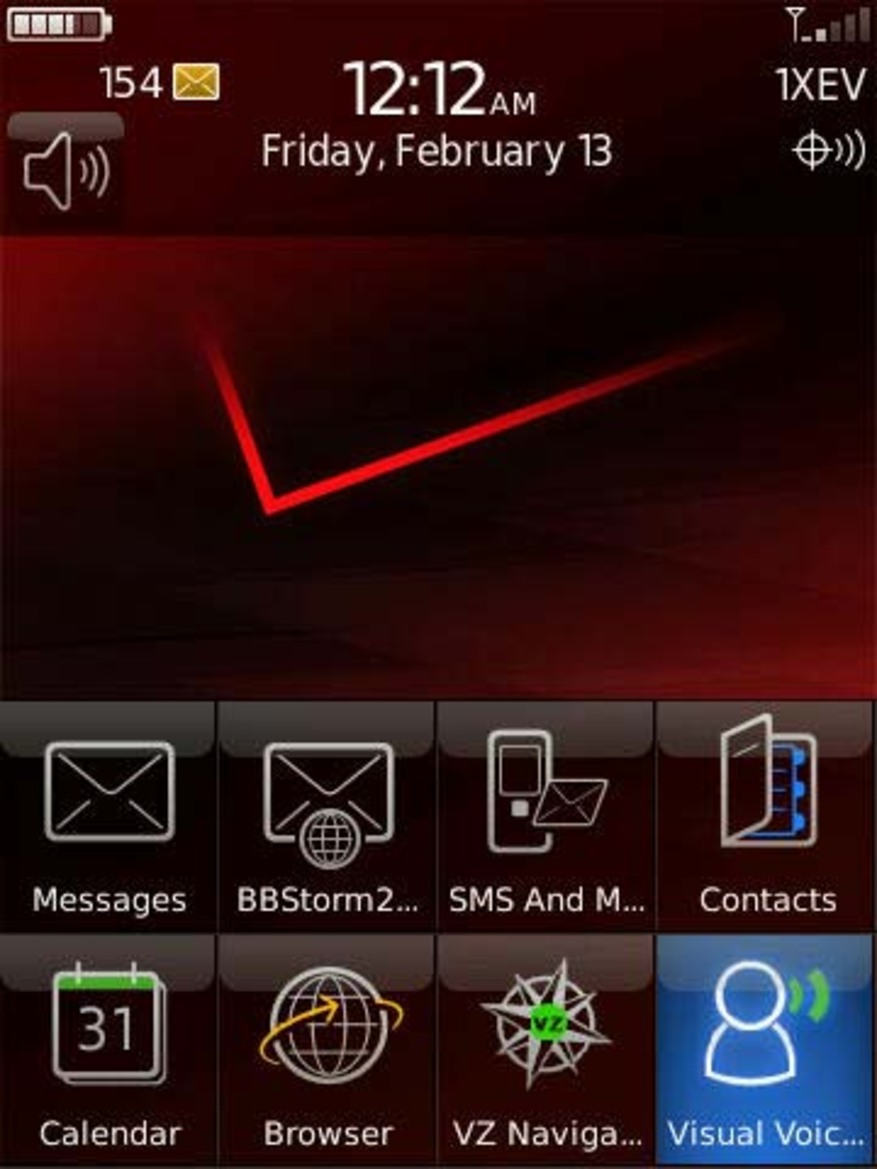 BlackBerry Storm 9530, Tested and Burned In