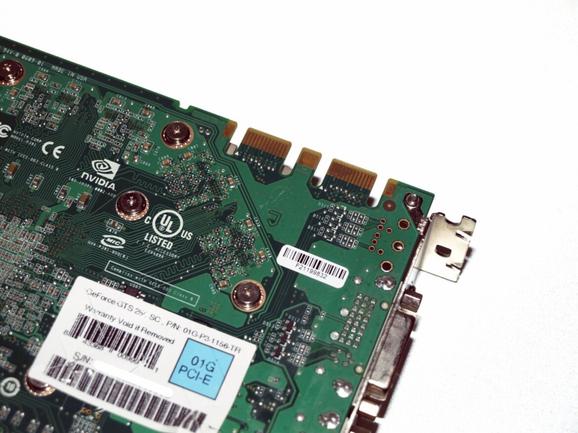 NVIDIA GeForce GTS 250 Mainstream GPU