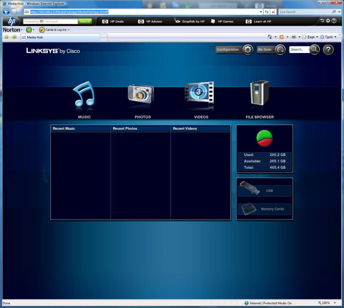 Linksys by Cisco Media Hub