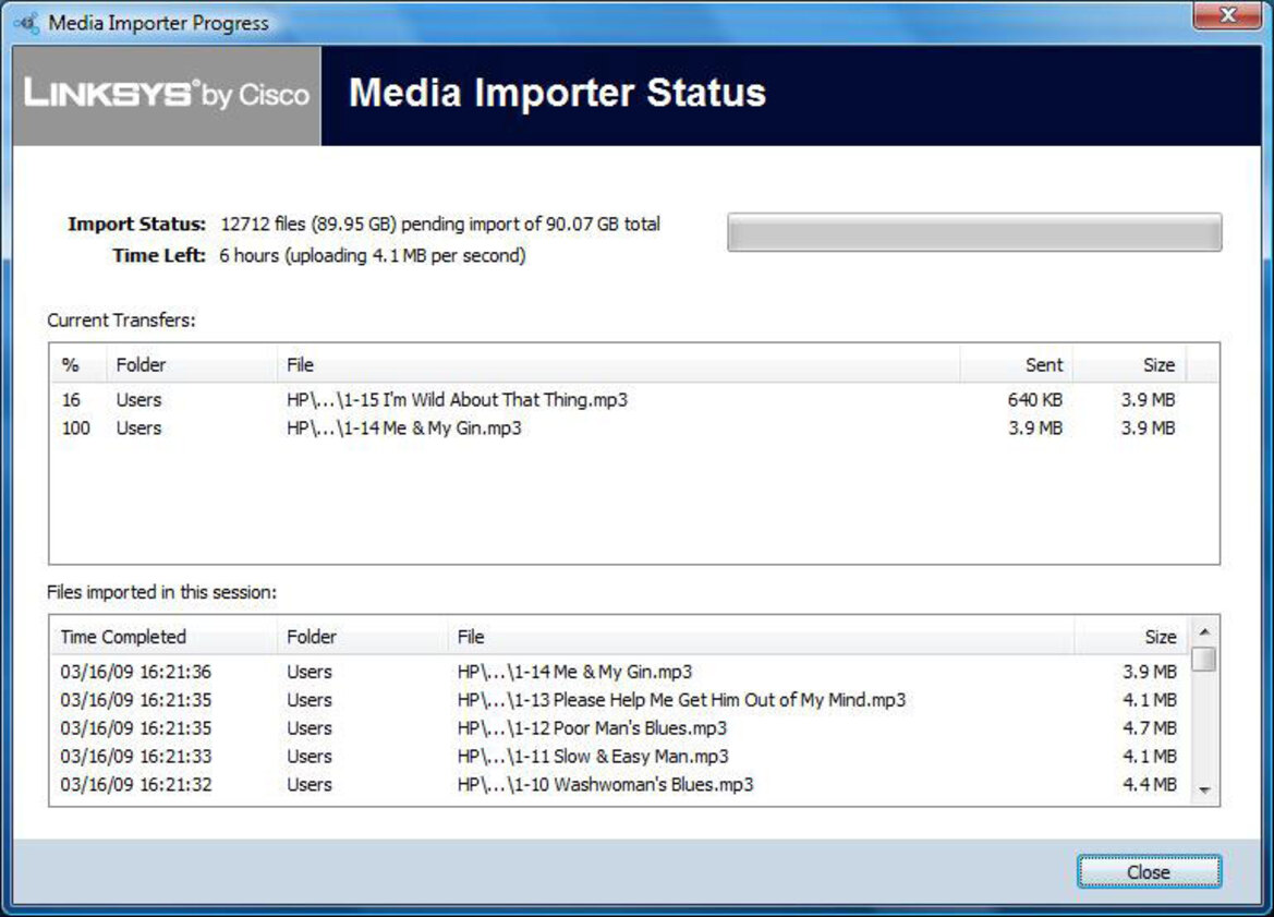 Linksys by Cisco Media Hub
