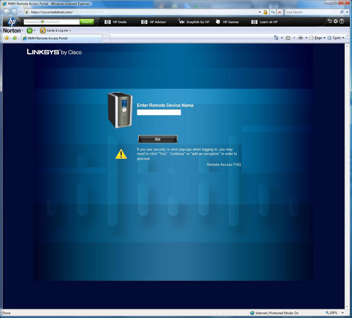Linksys by Cisco Media Hub