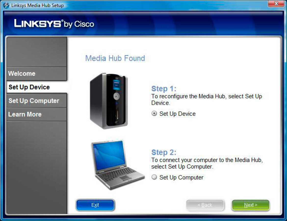 Linksys by Cisco Media Hub