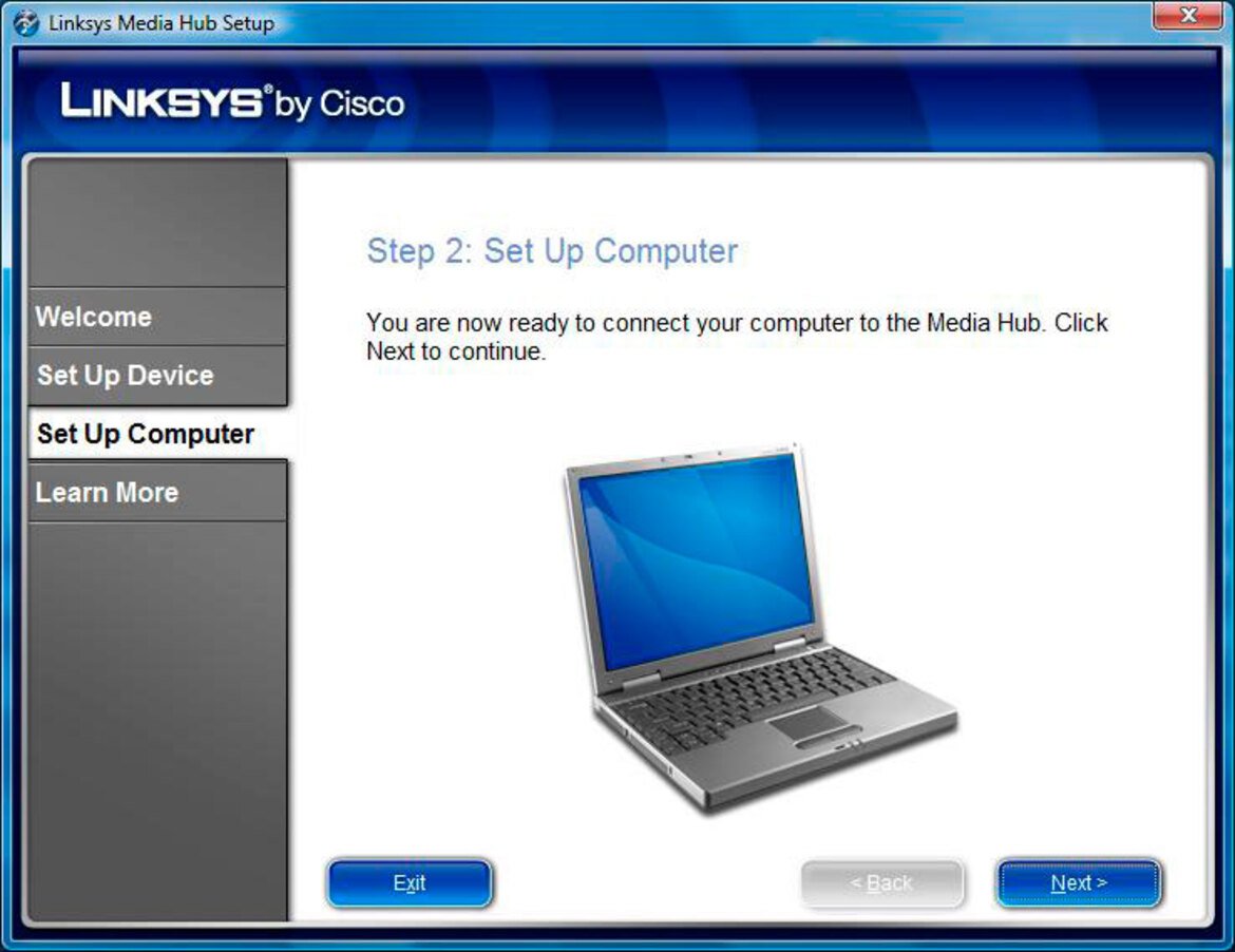 Linksys by Cisco Media Hub