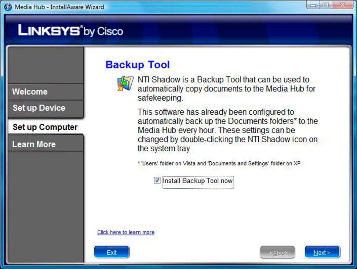Linksys by Cisco Media Hub