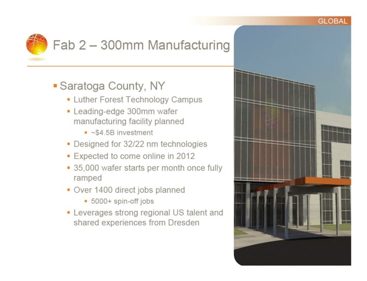 An Introduction To AMD Spin-Off Global Foundries