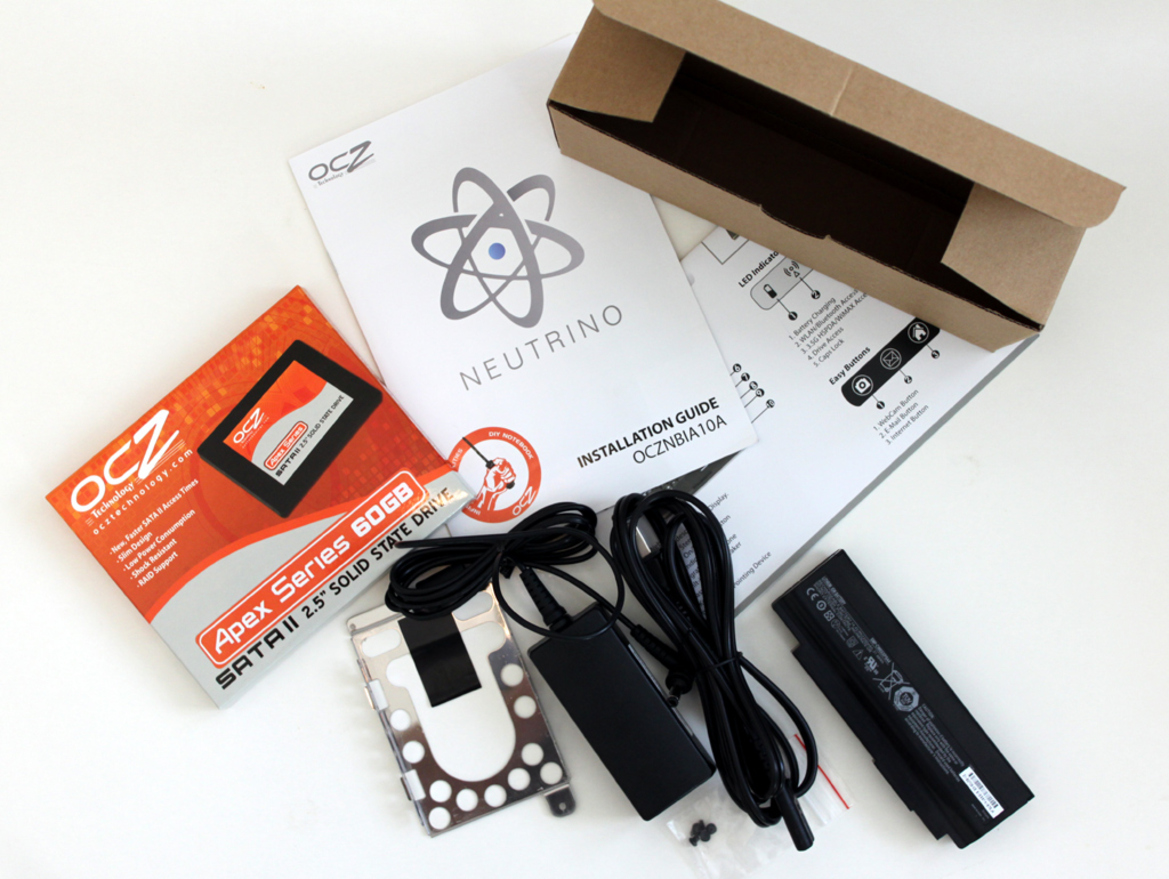 OCZ Technology Neutrino Netbook Review