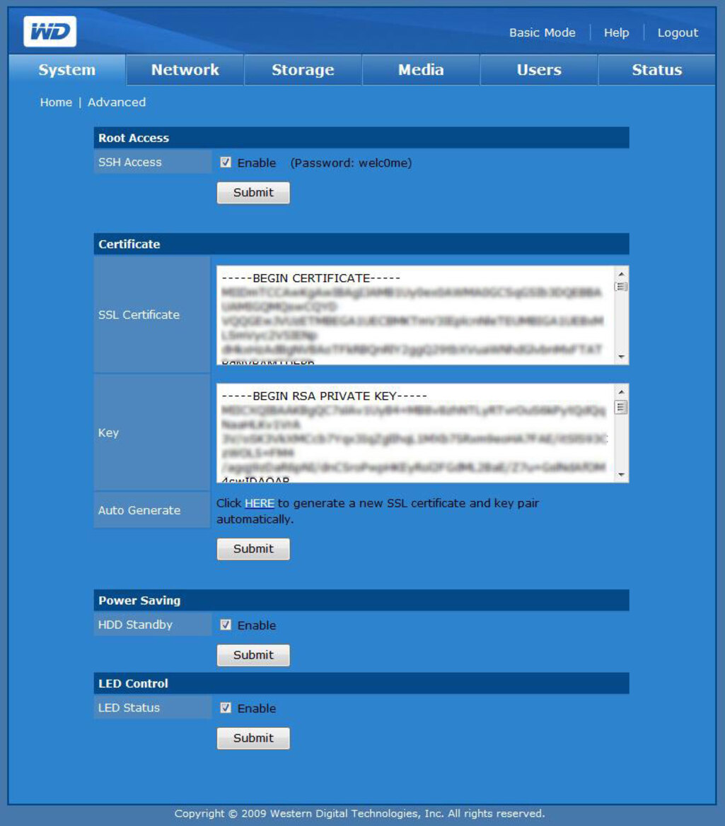 WD My Book World Edition NAS Device