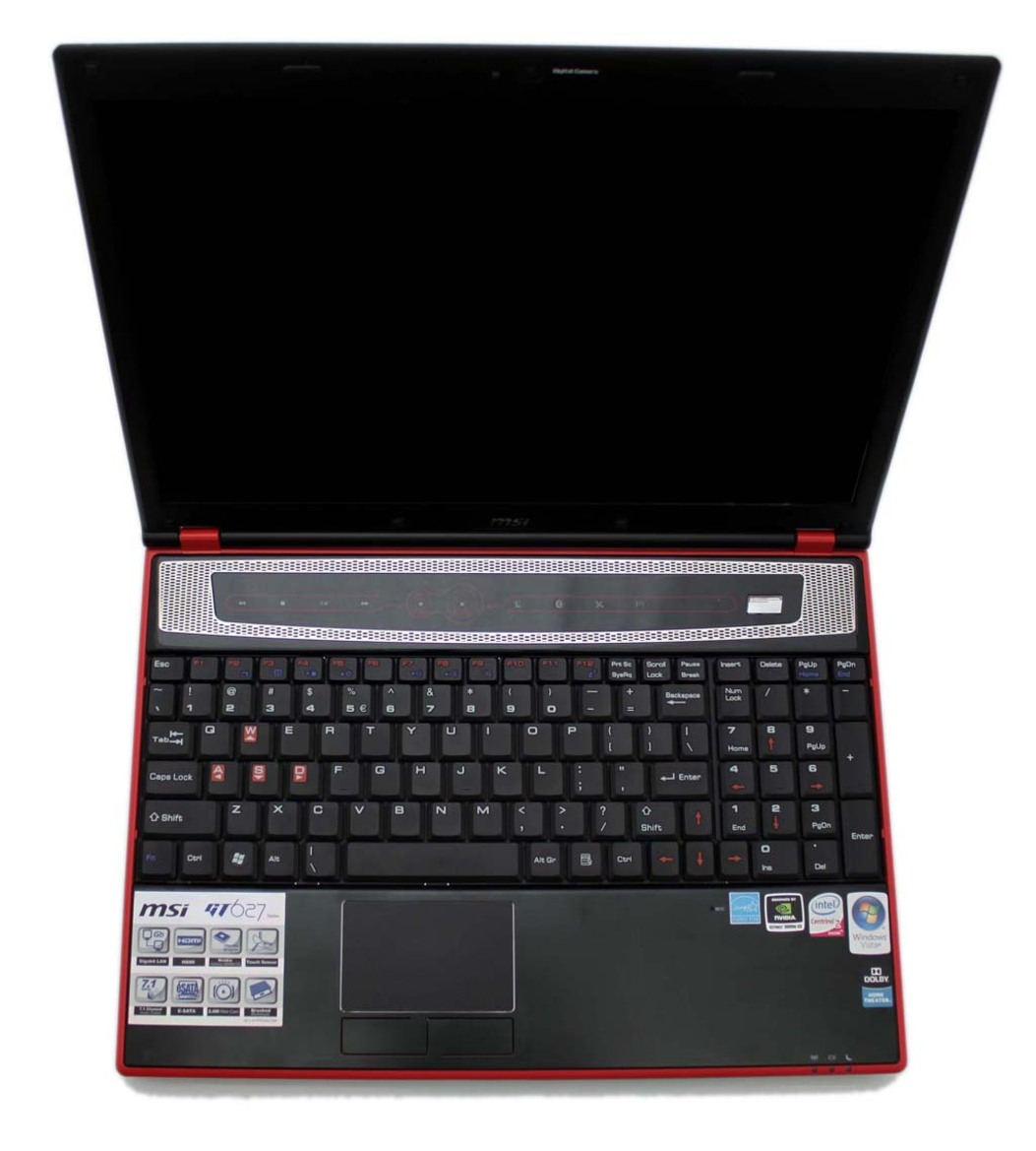 MSI GT627-216US Gaming Notebook Review