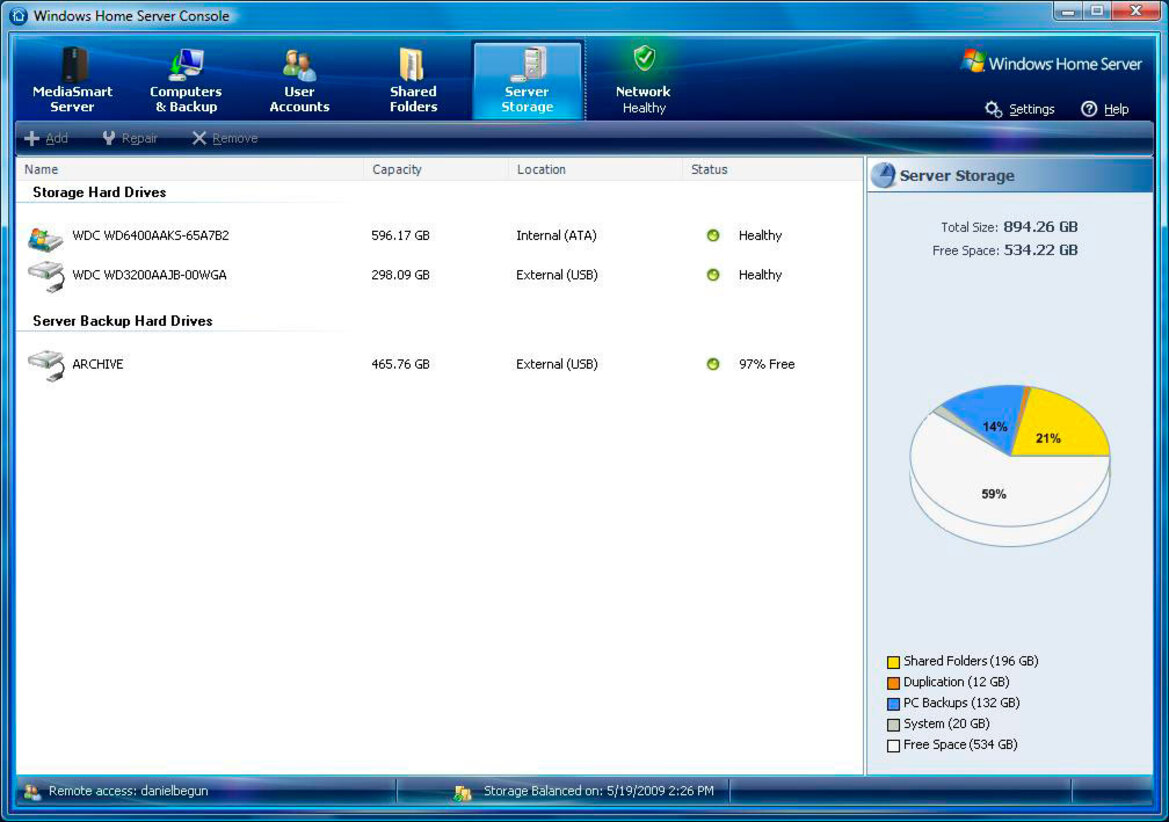 HP MediaSmart Server LX195 Review
