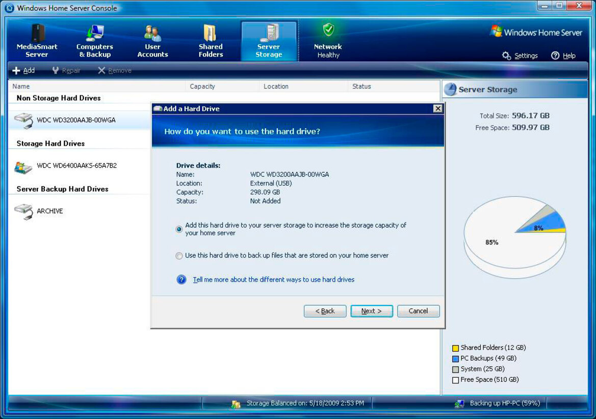HP MediaSmart Server LX195 Review
