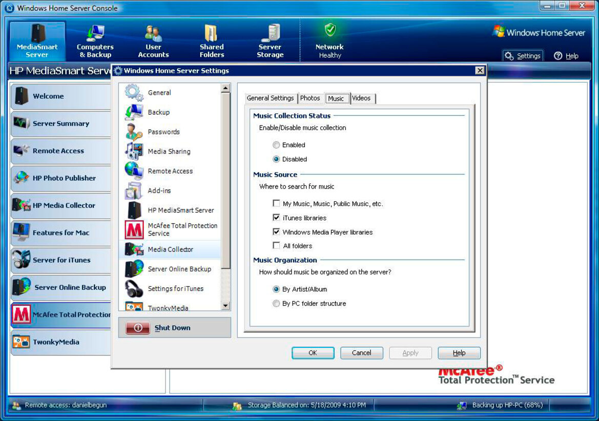 HP MediaSmart Server LX195 Review