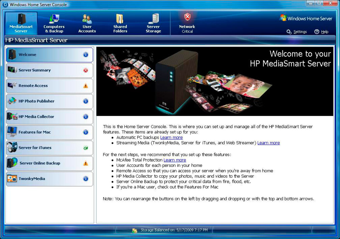 HP MediaSmart Server LX195 Review