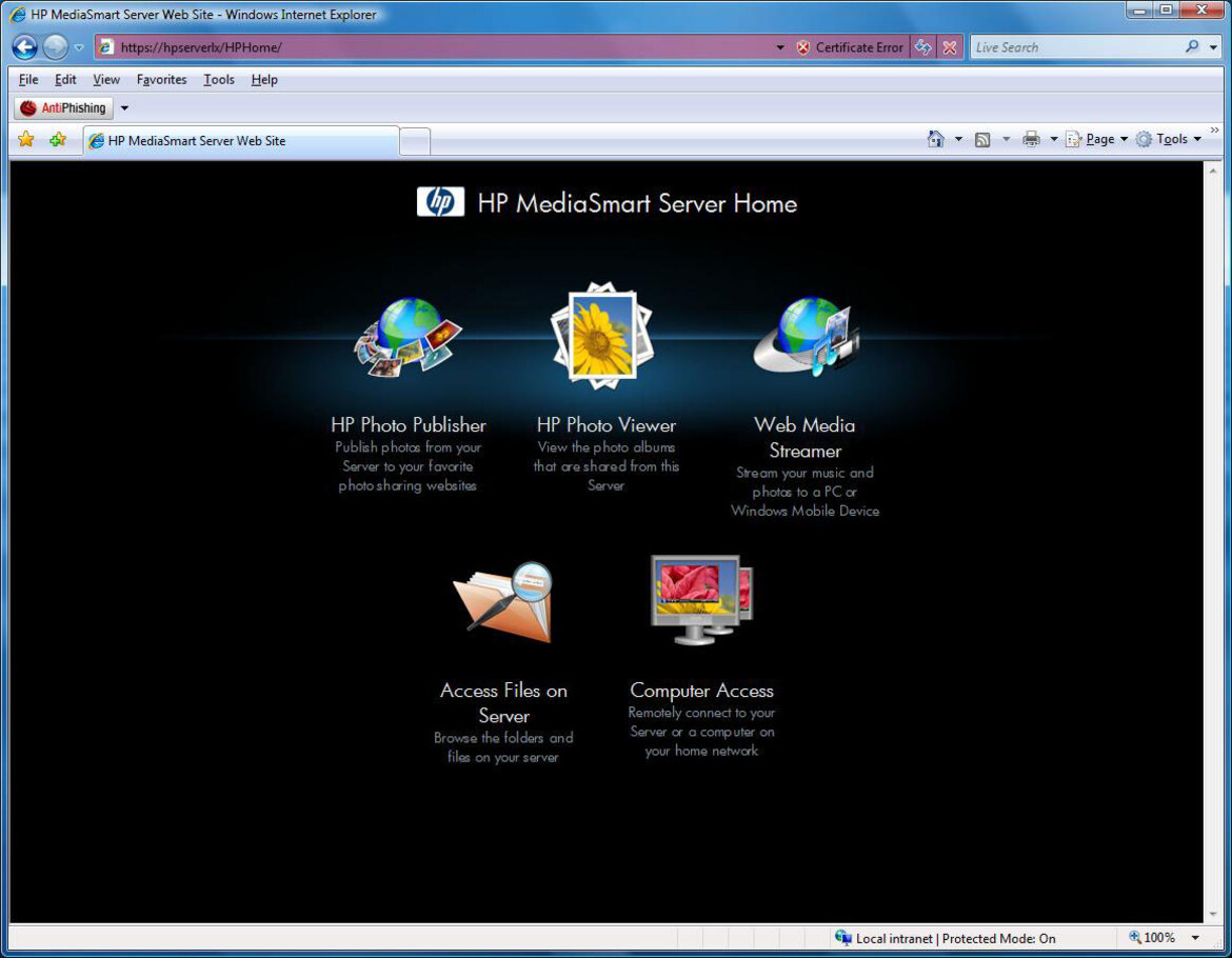 HP MediaSmart Server LX195 Review