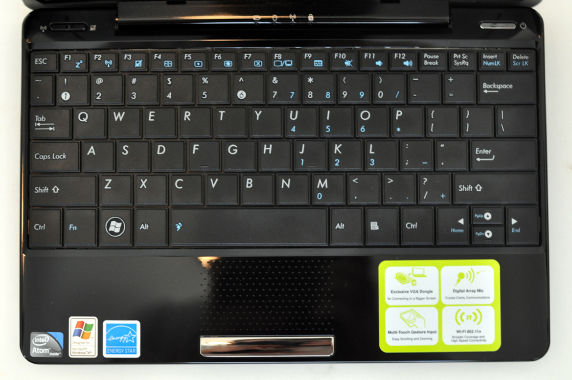 Asus Eee PC 1008HA "Seashell" Review