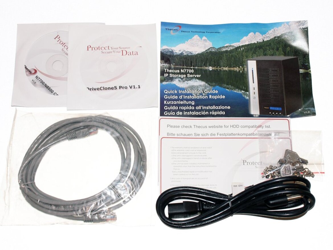 Thecus N7700 Network Attached Storage Server