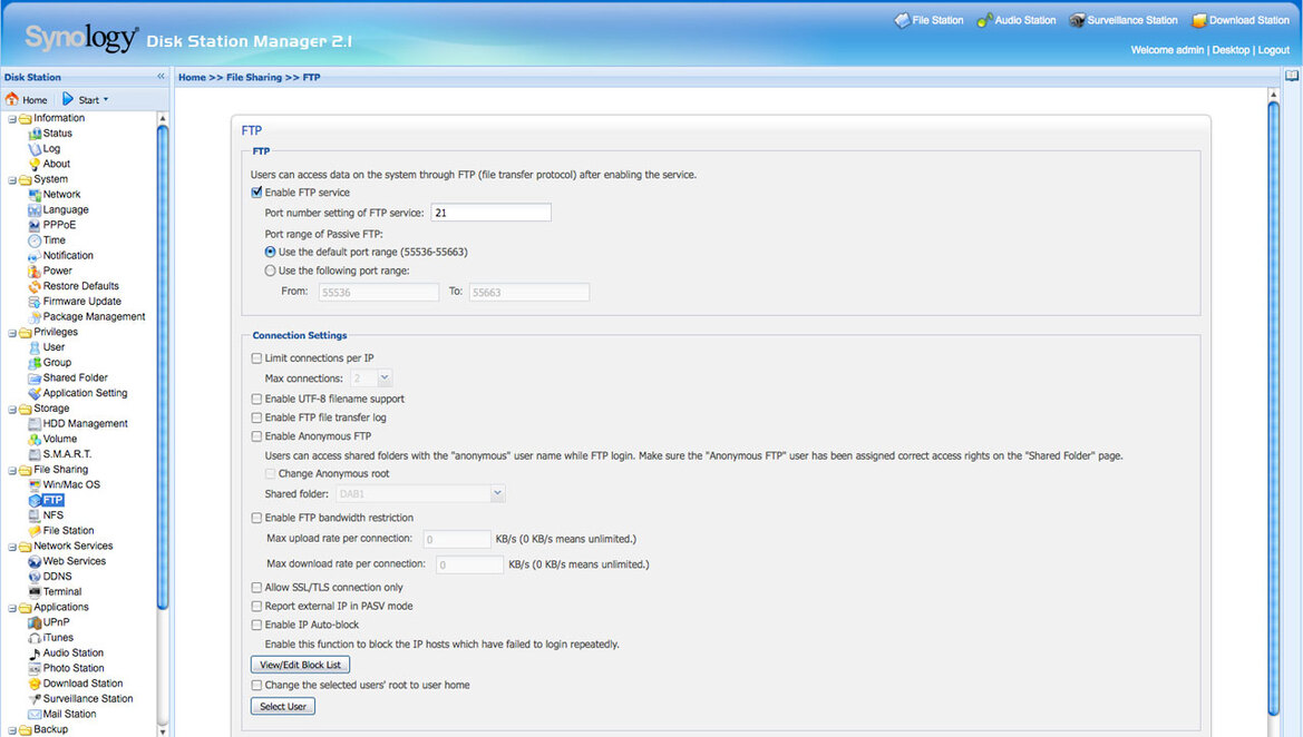 Synology Disk Station DS409+ NAS Device