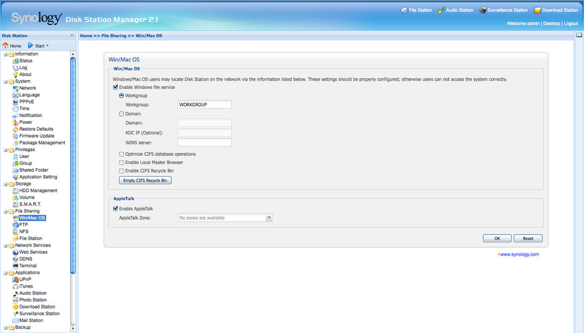 Synology Disk Station DS409+ NAS Device