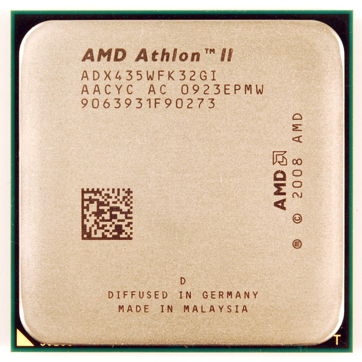 AMD Athlon II X2 240e and X3 435 Mainstream CPUs