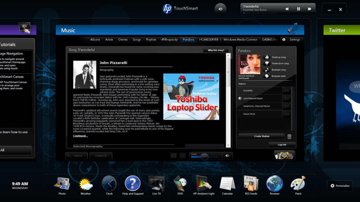 HP TouchSmart 600 All-In-One PC Review