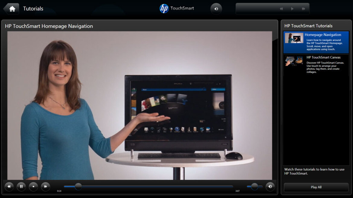 HP TouchSmart 600 All-In-One PC Review