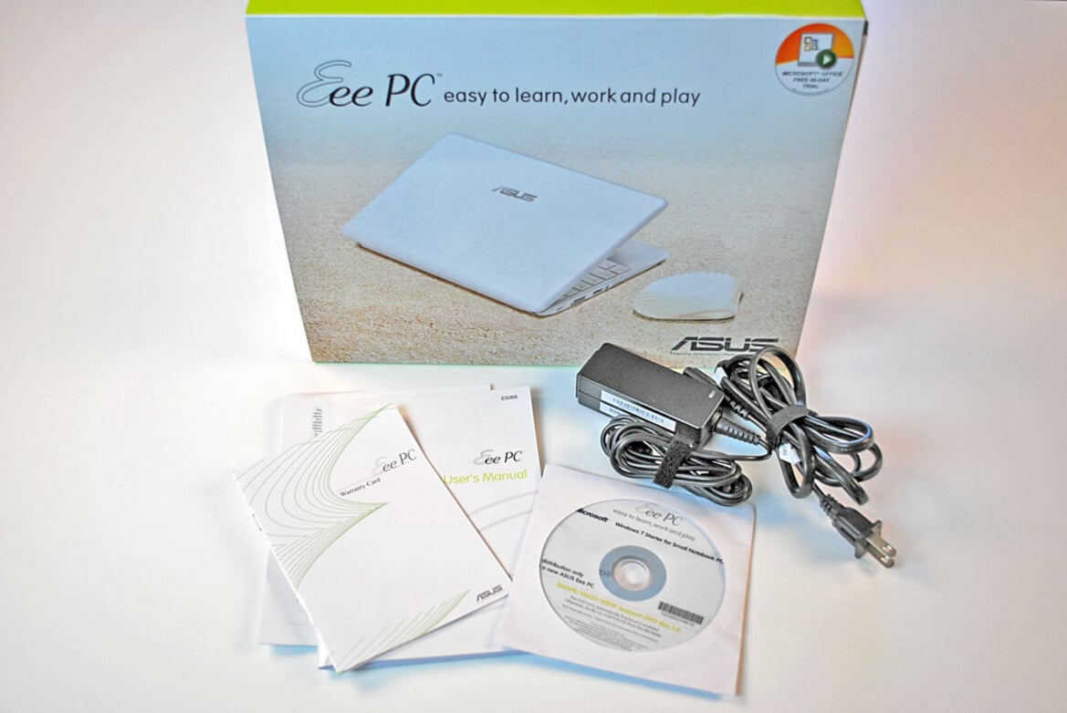 Asus Eee PC1005PE, Atom N450 Pinetrail Launch
