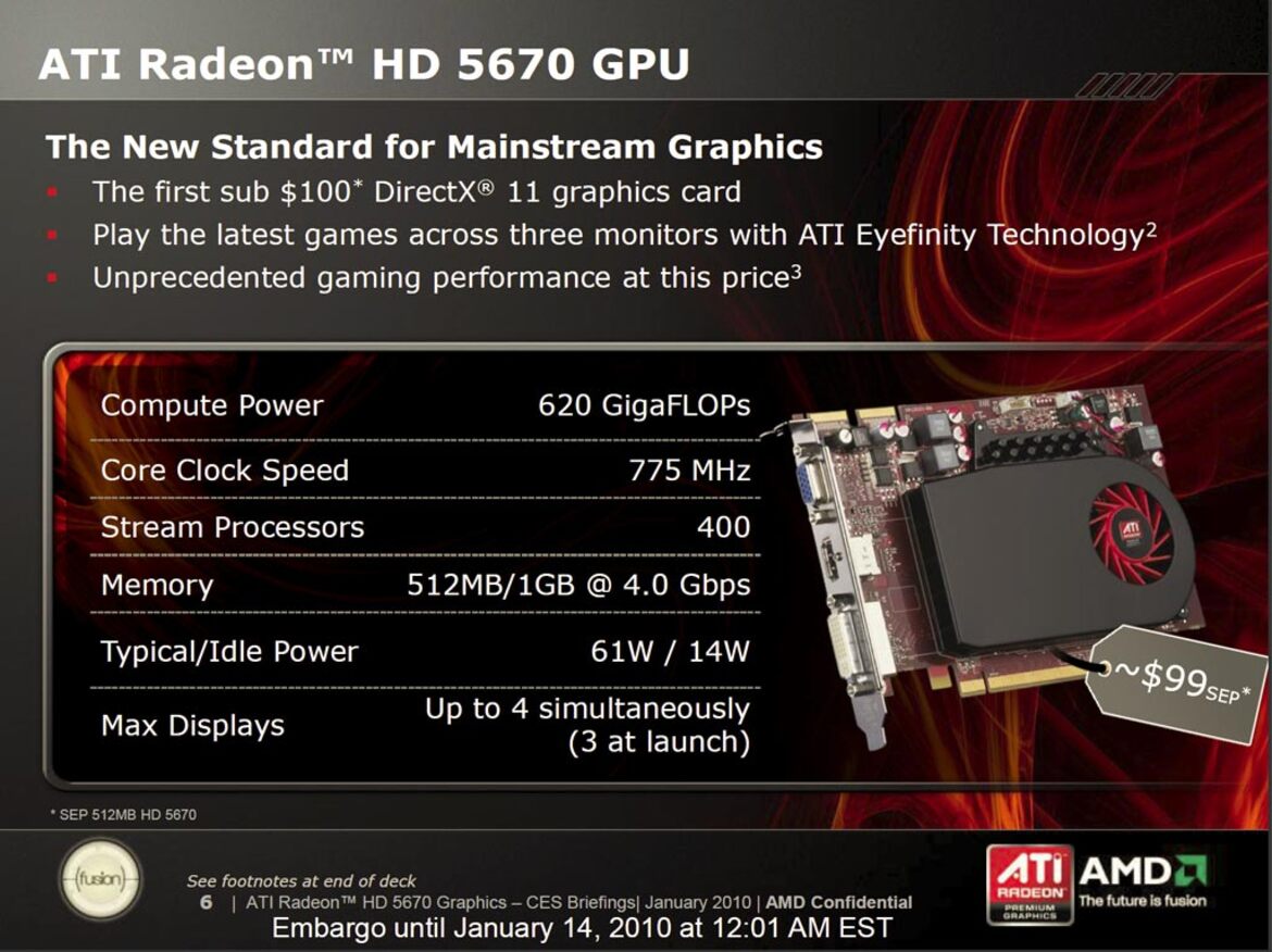 ATI Radeon HD 5670: DX11 For Under $100