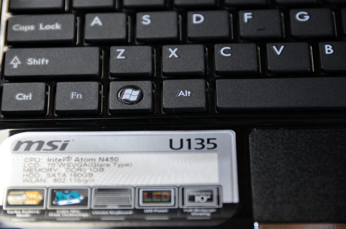 MSI Wind U135 Netbook Review