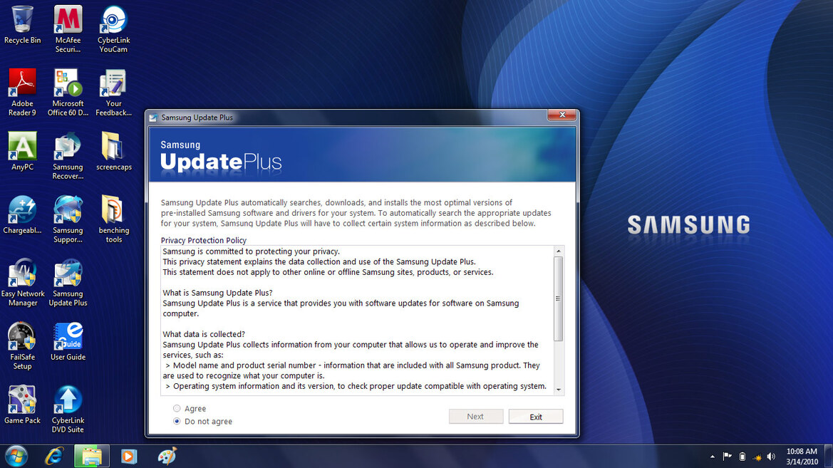 Samsung 15.6" R580 Multimedia Notebook
