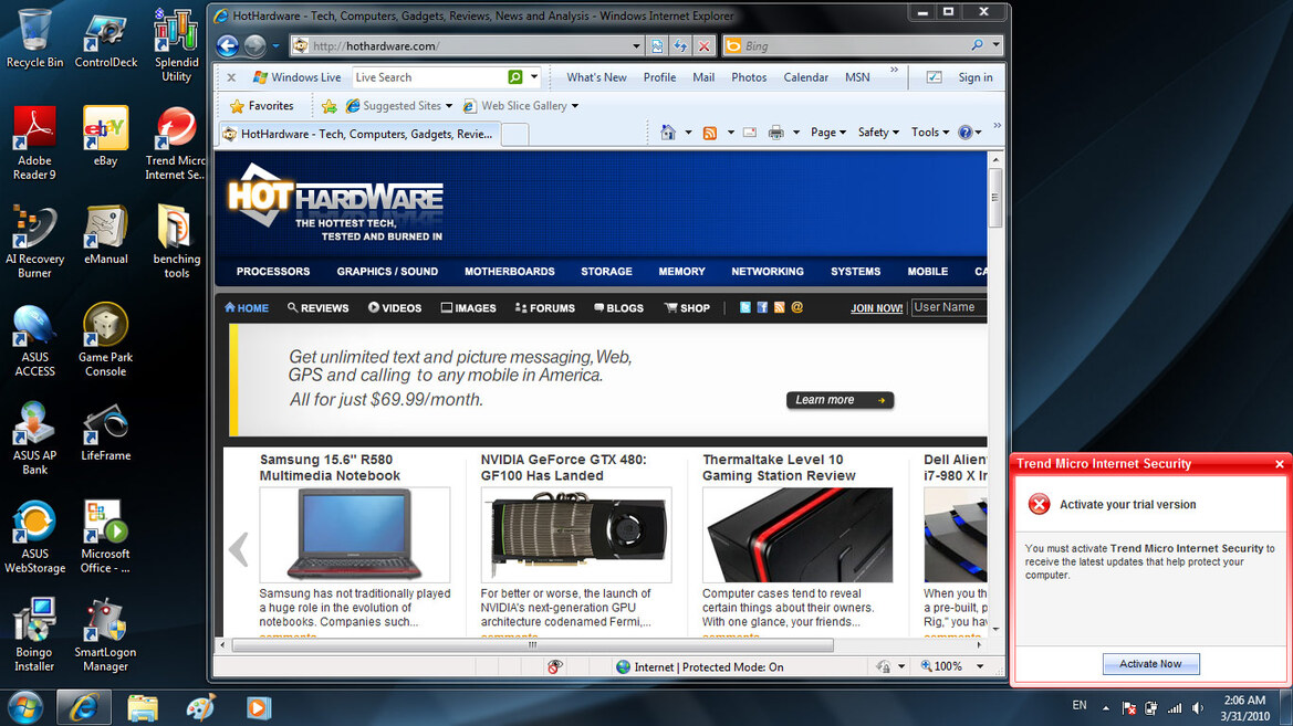 Asus 13.3" U30Jc Laptop, Optimus-Enabled Mobility