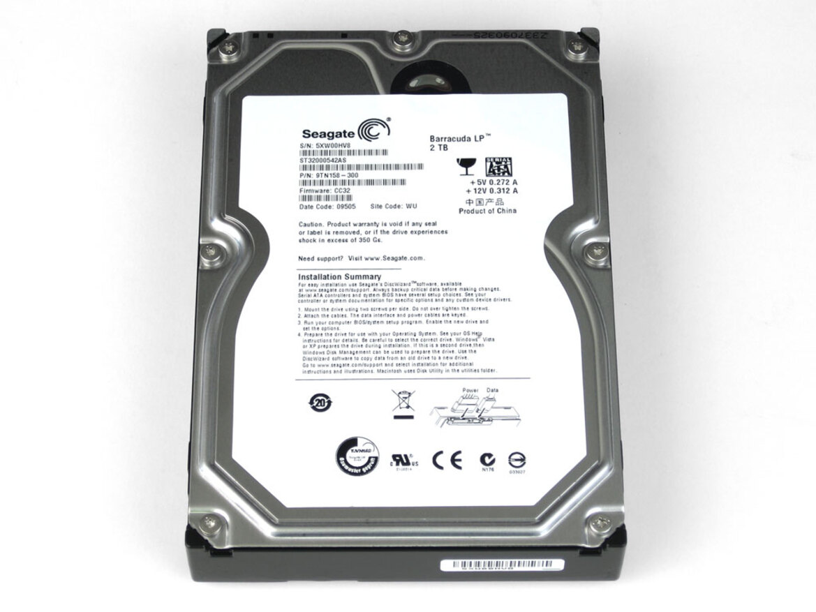 Definitive 2TB HD Roundup: WD, Seagate, Samsung