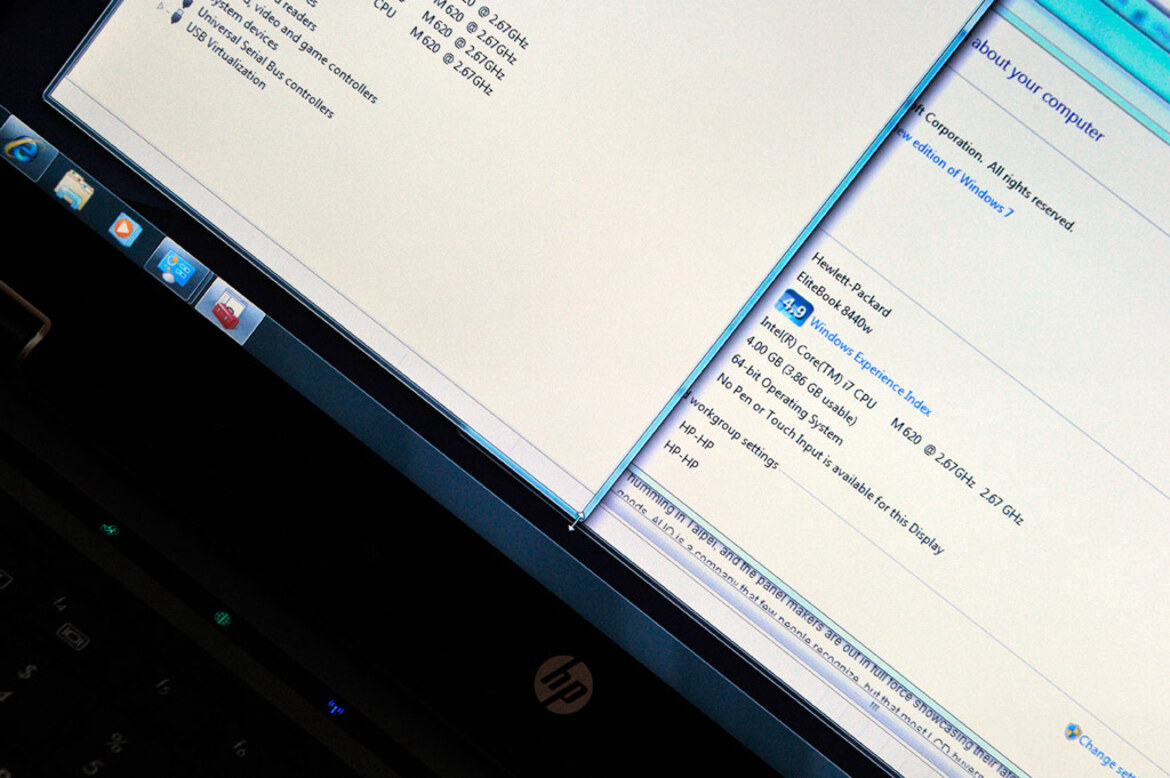 HP EliteBook 8440w Core i7 Notebook Review