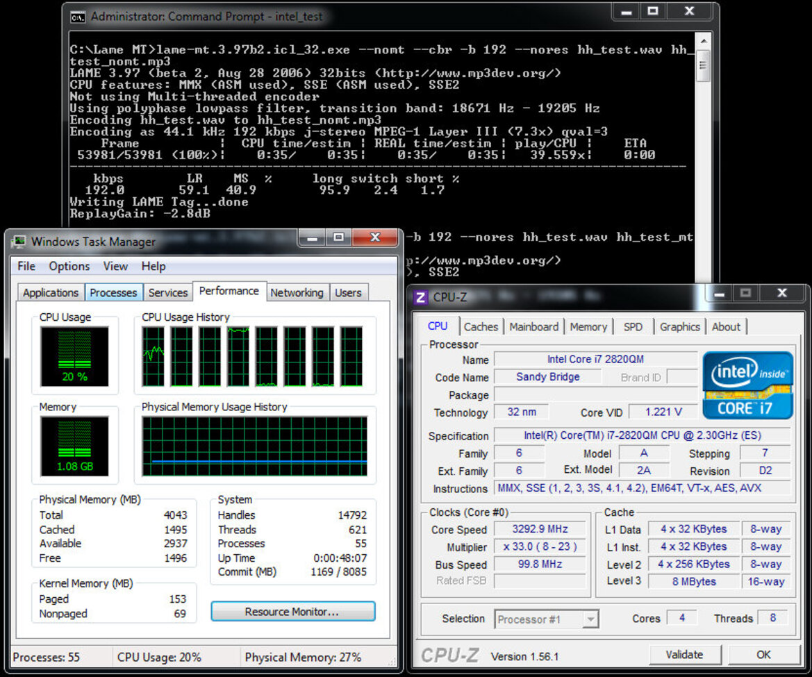 Intel Core i7-2820QM Mobile Sandy Bridge Processor