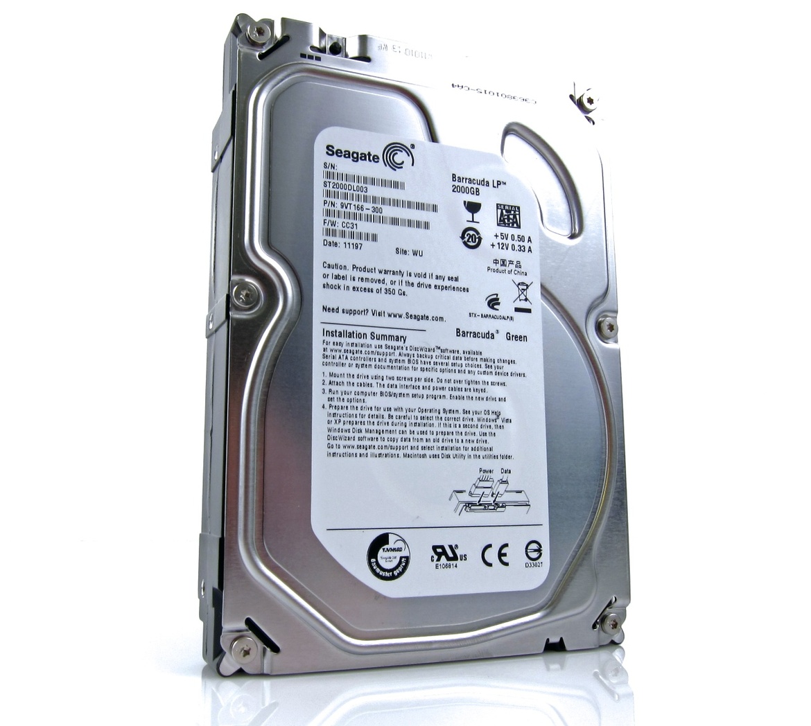 Seagate Barracuda Green 2TB Hard Drive Review