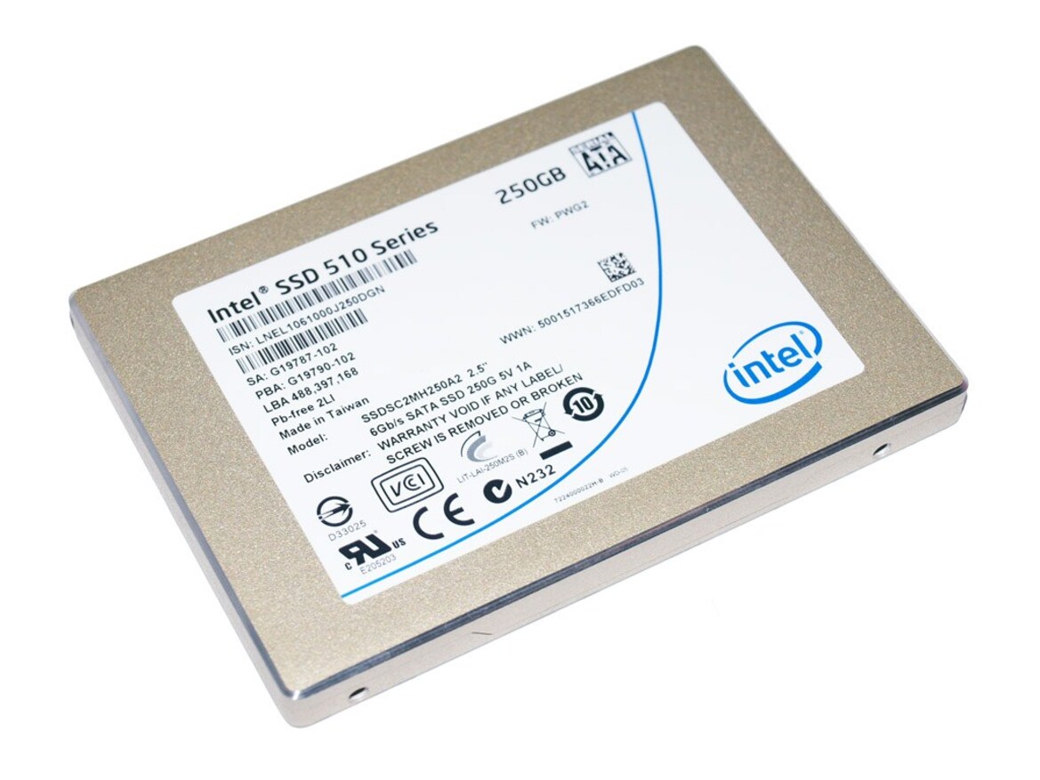 Intel SSD 510 Series SATA 6Gbps Solid State Drive