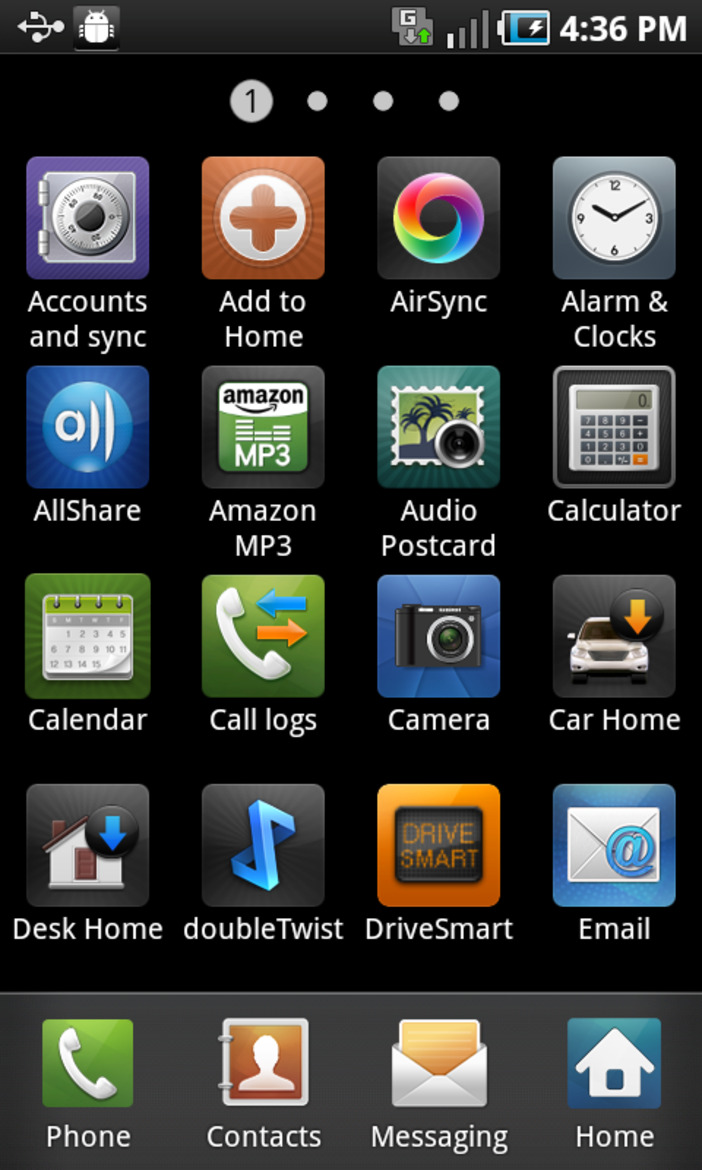 Samsung Galaxy S 4G Android Smartphone Review