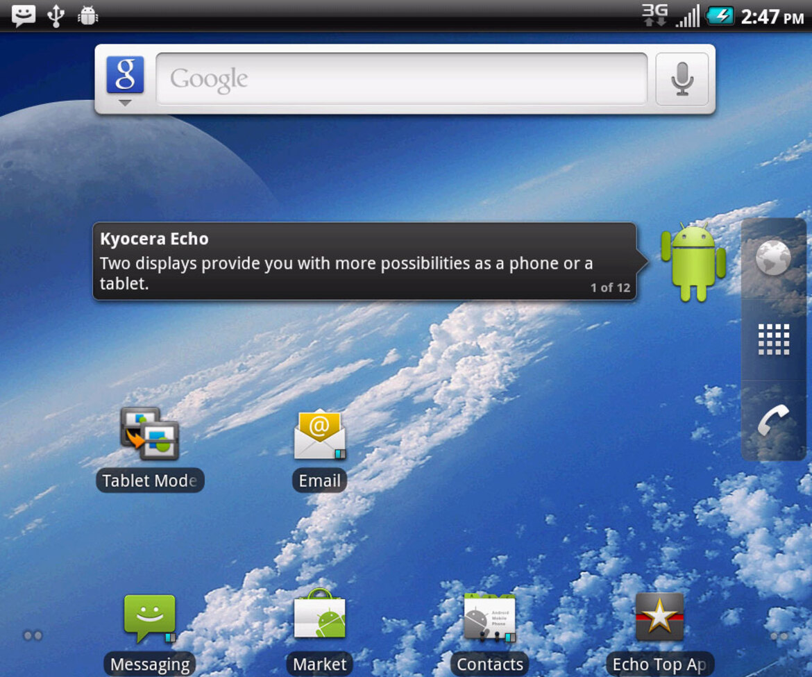 Kyocera Echo Dual-Screen Android Smartphone Review