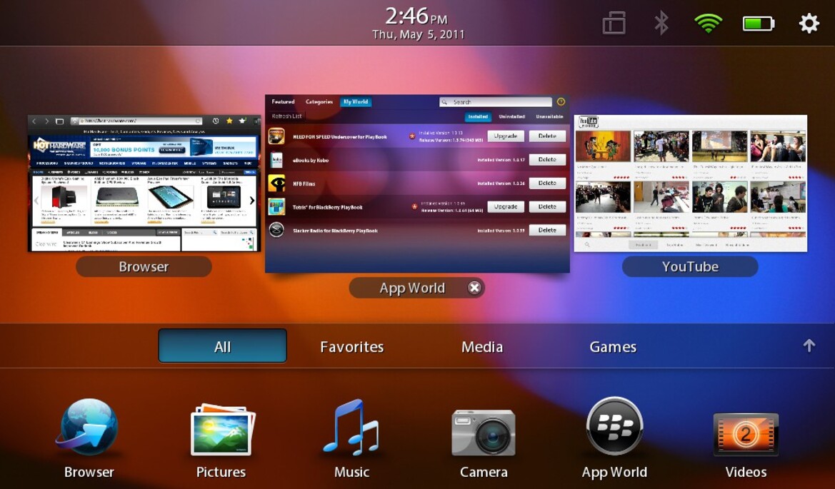 RIM BlackBerry Playbook Review