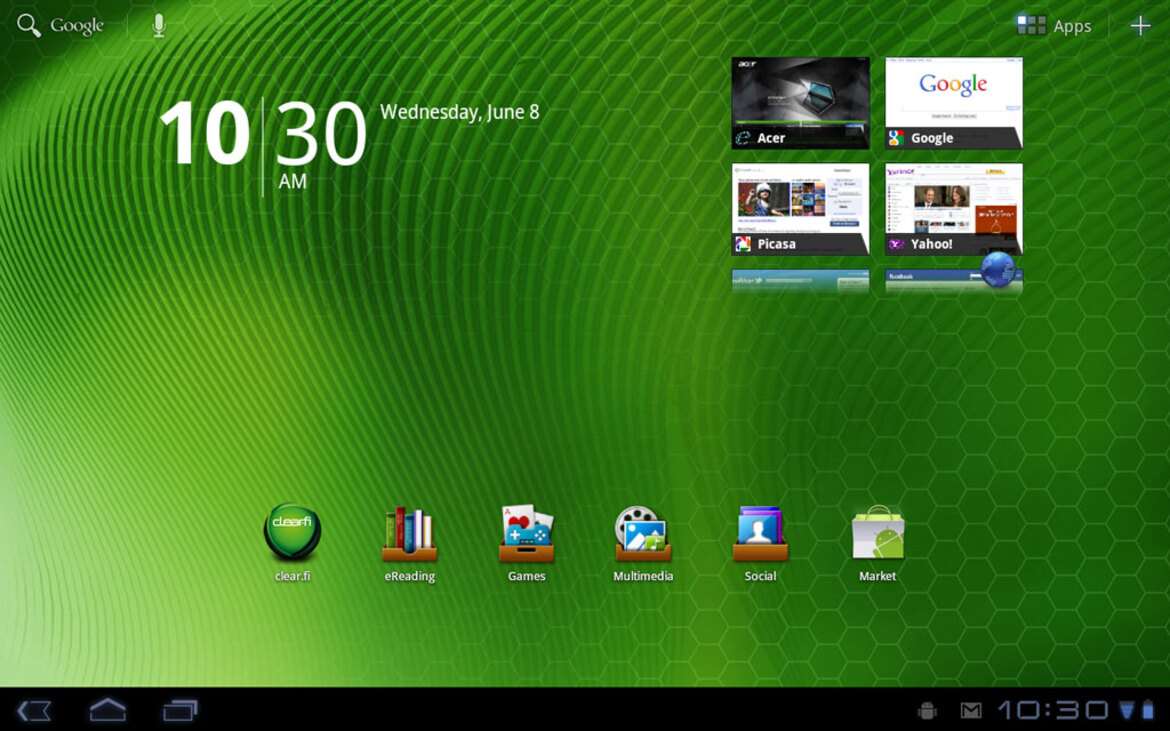 Acer Iconia Tab A500 Android Tablet Review