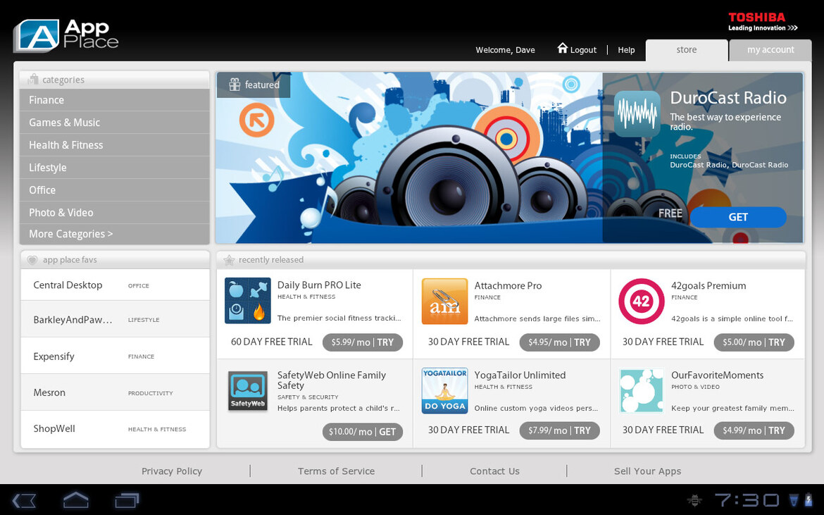The Swiss Army Knife of Tablets: Toshiba's Thrive 