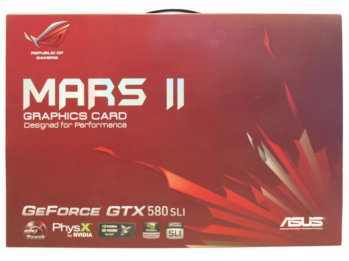ASUS MARS II Review: GTX 580 SLI On One PCB
