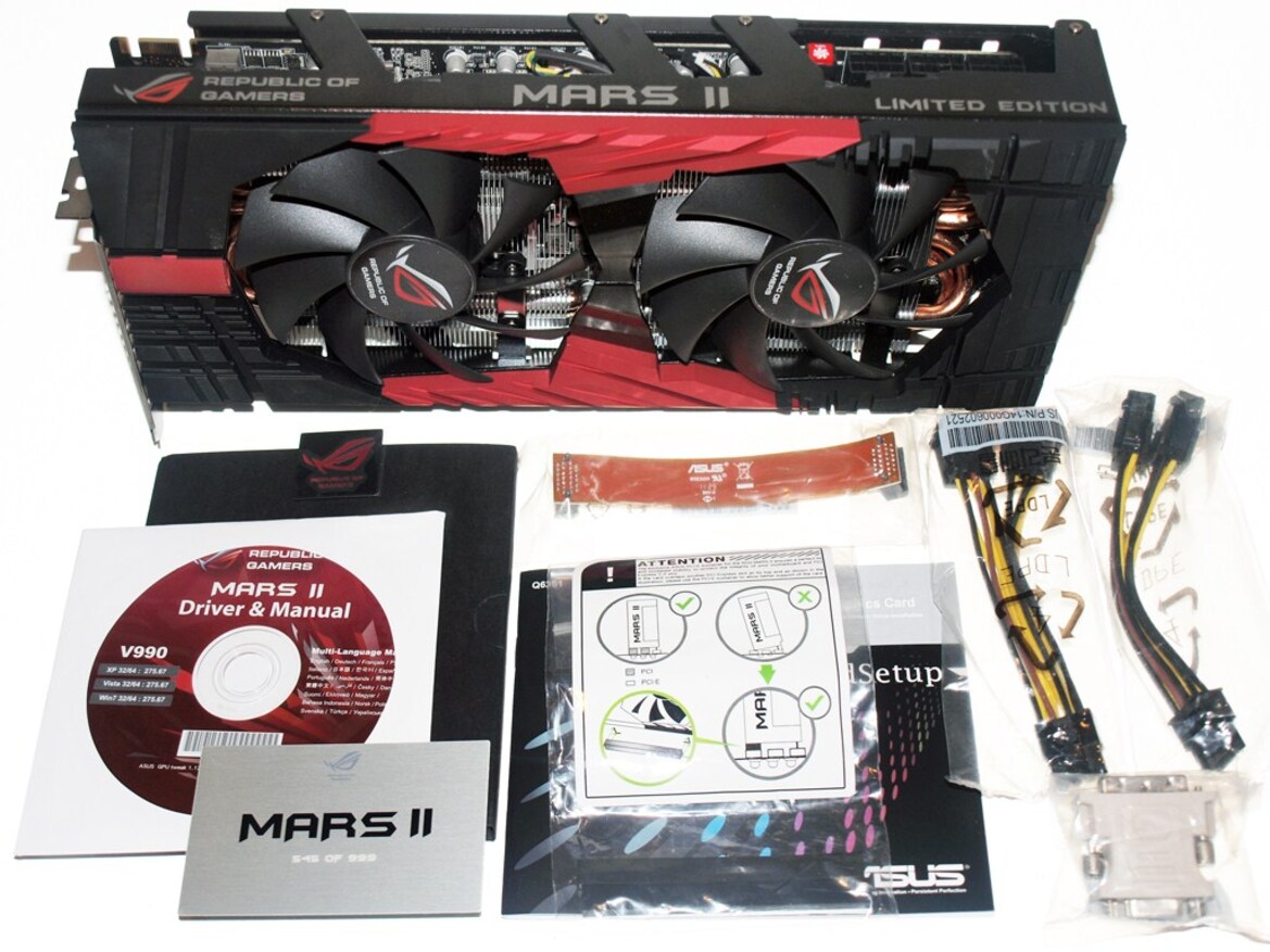 ASUS MARS II Review: GTX 580 SLI On One PCB